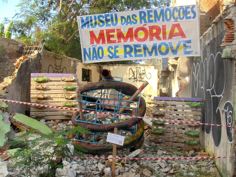 Rio de Janeiro (RJ) -  Rede de museus sociais conecta memórias e lutas de comunidades do Rio, ruas, casas, pessoas e hábitos culturais formam acervo dinâmico e vivo das periferias.
Foto:Museu das Remoções/Divulgação 